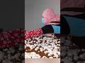How are button mushrooms grown on farms? #shorts