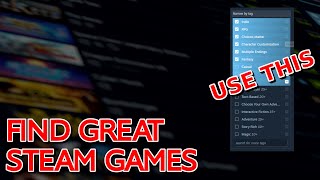 Steam Search Tips:  Find Fun Games To Play