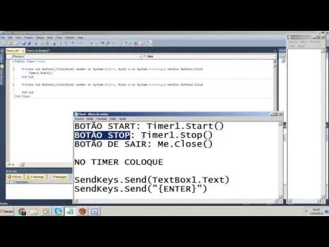 Como Criar um Flood Visual Basic