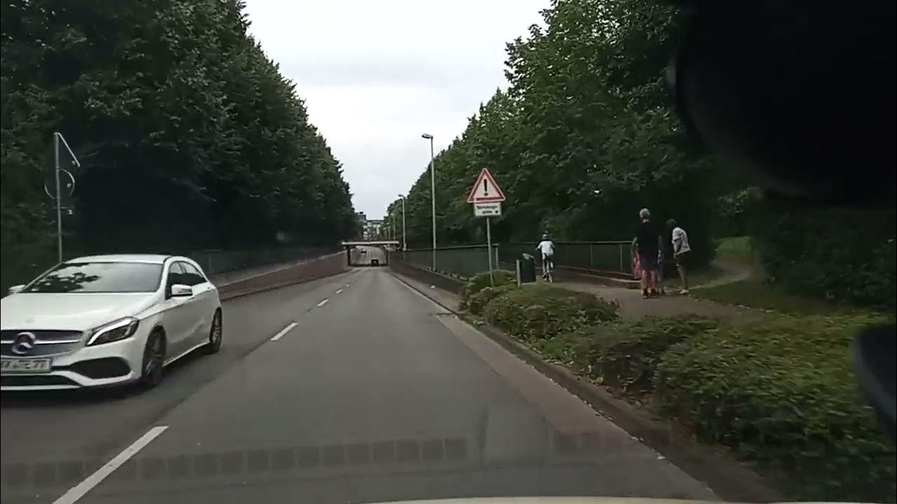 Parookaville kiss and ride Abfahrt vom Parkplatz bis zur Autobahn A57 Richtung Köln YouTube
