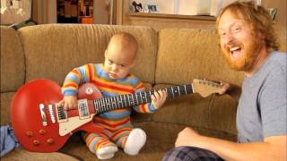 Rocksmith - Baby plays Guitar |  | HD