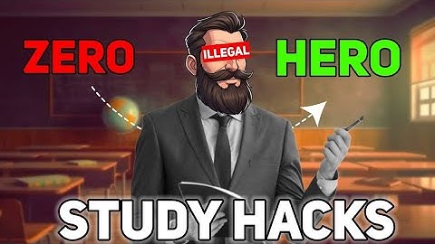 How to Study so Fast it feels like cheating|