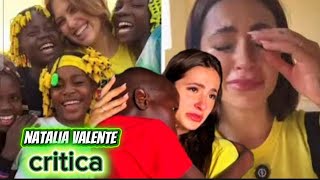 Natalia Valente Chorando Depois De Ver A Realidade Na África - E Ser Criticada Pela Ação