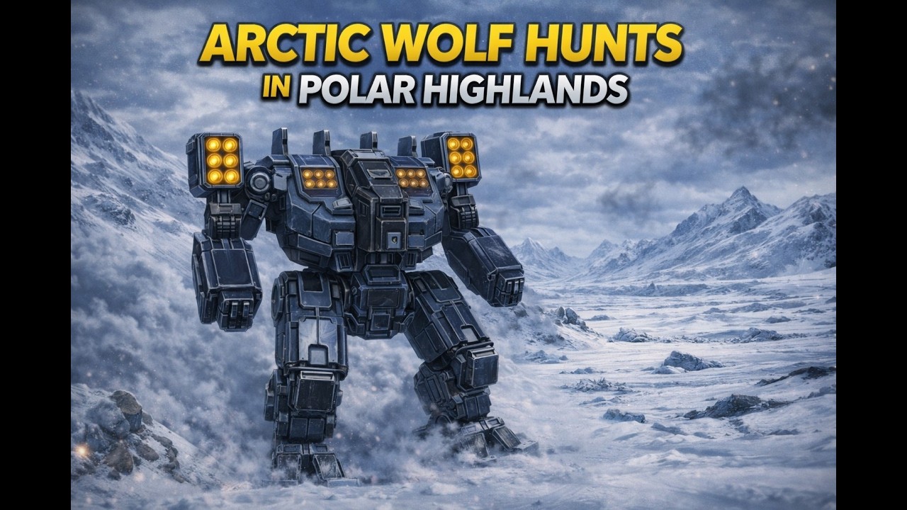 Arctic Wolf Hunt on Polar Highlands! Tactical Round!