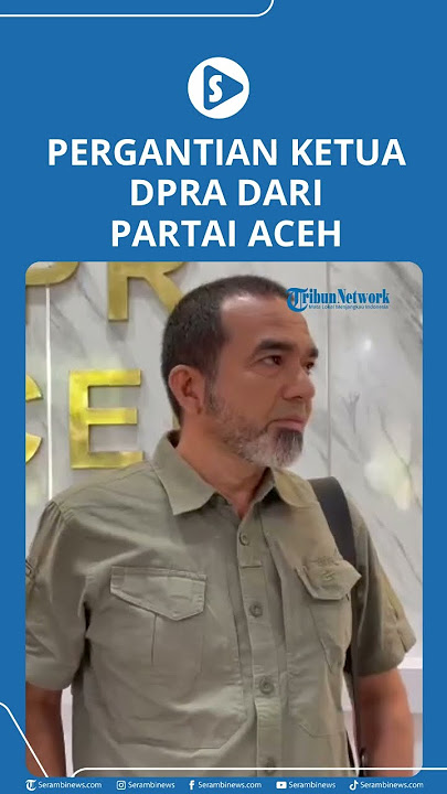 Pergantian Ketua DPRA dari Partai Aceh #shorts