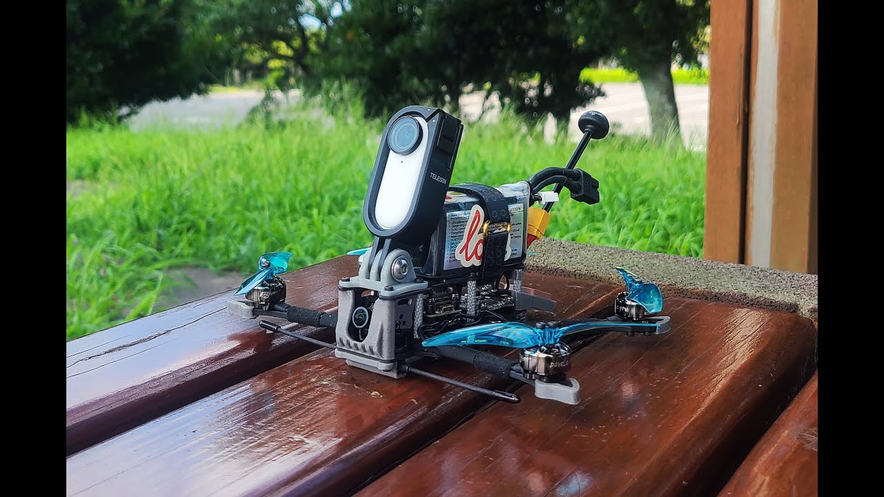 Flywoo Explorer + Insta 360 go2