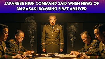 What Japanese High Command Said When News of Nagasaki Bombing First Arrived