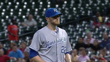 KC@HOU: Johnson starts nice double play in the third