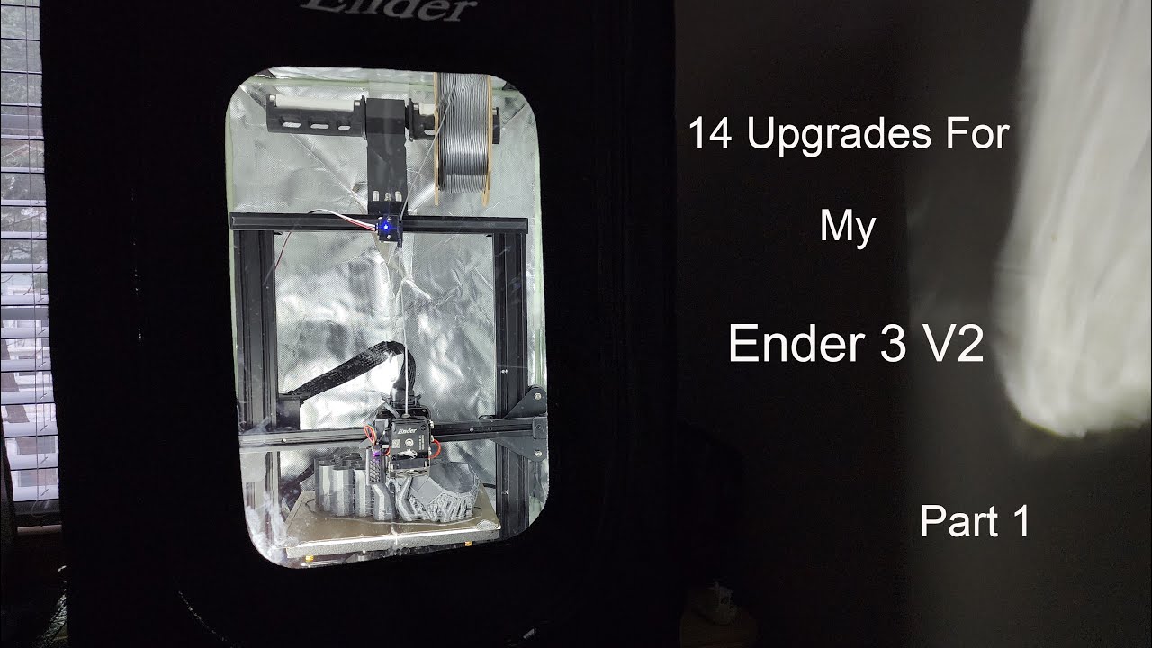 14 Upgrades For My Ender 3 v2 Part 1 - YouTube