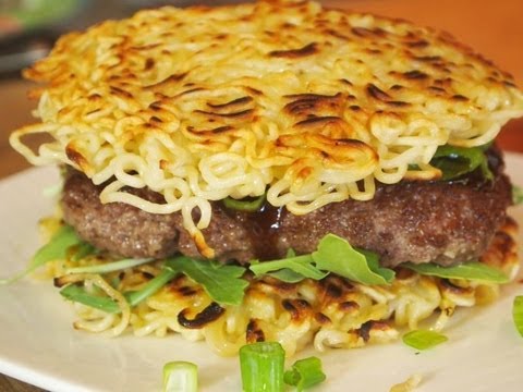 How to Cook a Ramen Burger with Ballistic BBQ | Famous Burgers