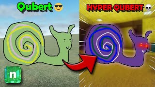 I Transform Qubert Into A Fast Nextbot Nicos Nextbots