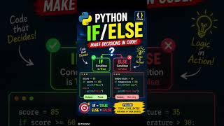 🐍 Python If-Else Explained: Make Decisions in Your Code!