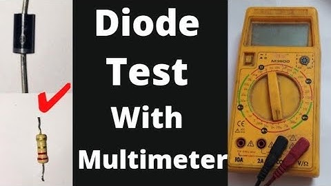How to check Diode with digital multimeter ! Check Diode with multimeter in hindi