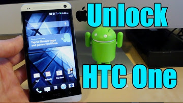 How To Unlock HTC One - Very Simple and Fast