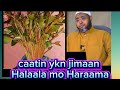 Caatin Ykn Jimaan Halaala Mo Haraama Pro Muhammed Kamal 
