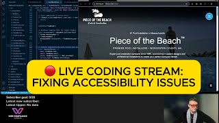 🔴 Live Website Fixes: Optimizing Alt Tags & Accessibility | Web Dev Stream