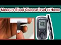 How to measure blood glucose  how to check blood sugar levels