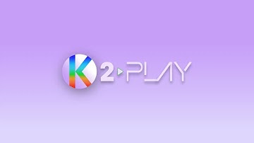 Nova vinheta do canal K2 • PLAY (15 de dez, 2025 criada no Adobe Premiere Pro)