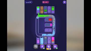 LOOP SORT Game Play, Level 907 Solution