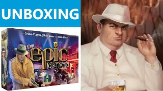 Tiny Epic Crimes Unboxing plus bonus stuff!