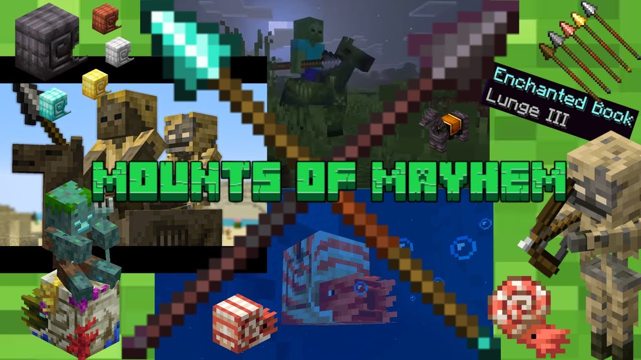 Mounts Of Mayhem Update! - Minecraft