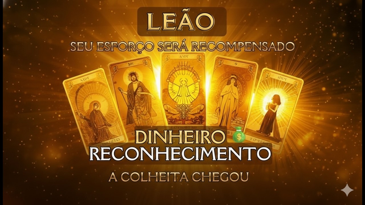 LEÃO: SEU ESFORÇO SERÁ RECOMPENSADO — DINHEIRO E RECONHECIMENTO ♌💎