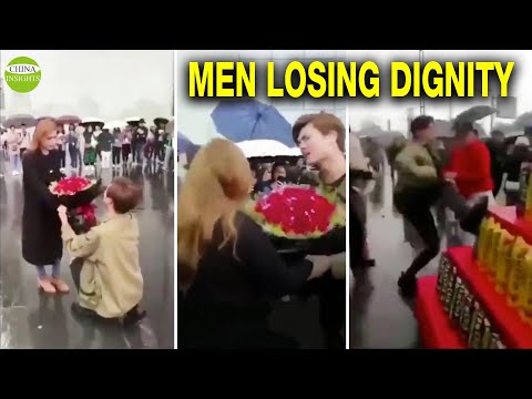 Chinese men/officials become offended when failing in the courtship. Who are "you" and who are "we"?