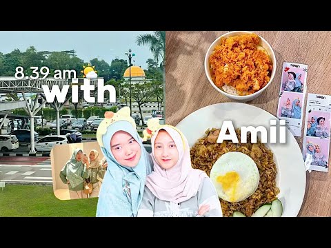 go to mall: photobooth & lunch, airport 🛫📸 #B-Vlog