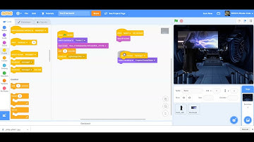 Using Scratch tp Show Hide Show Sprites with a Broadcast Message