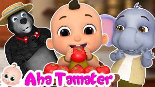 Aaha Tamatar Bade Mazedar | आहा टमाटर | Hindi Rhymes - Zappy Toons
