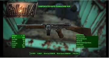 Fallout 4 Guide - Submachine Gun .45 Location | PC ULTRA (1080p HD)