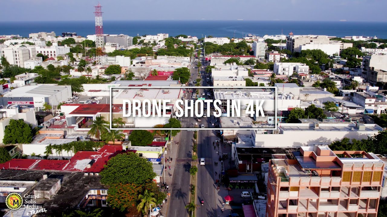 The Best 4K Drone Footage of Playa del Carmen, Mexico