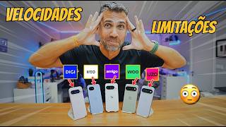 Meo Vs Digi Vs Uzo Vs Amigo Vs Woo Velocidades, Cobertura E Limitações