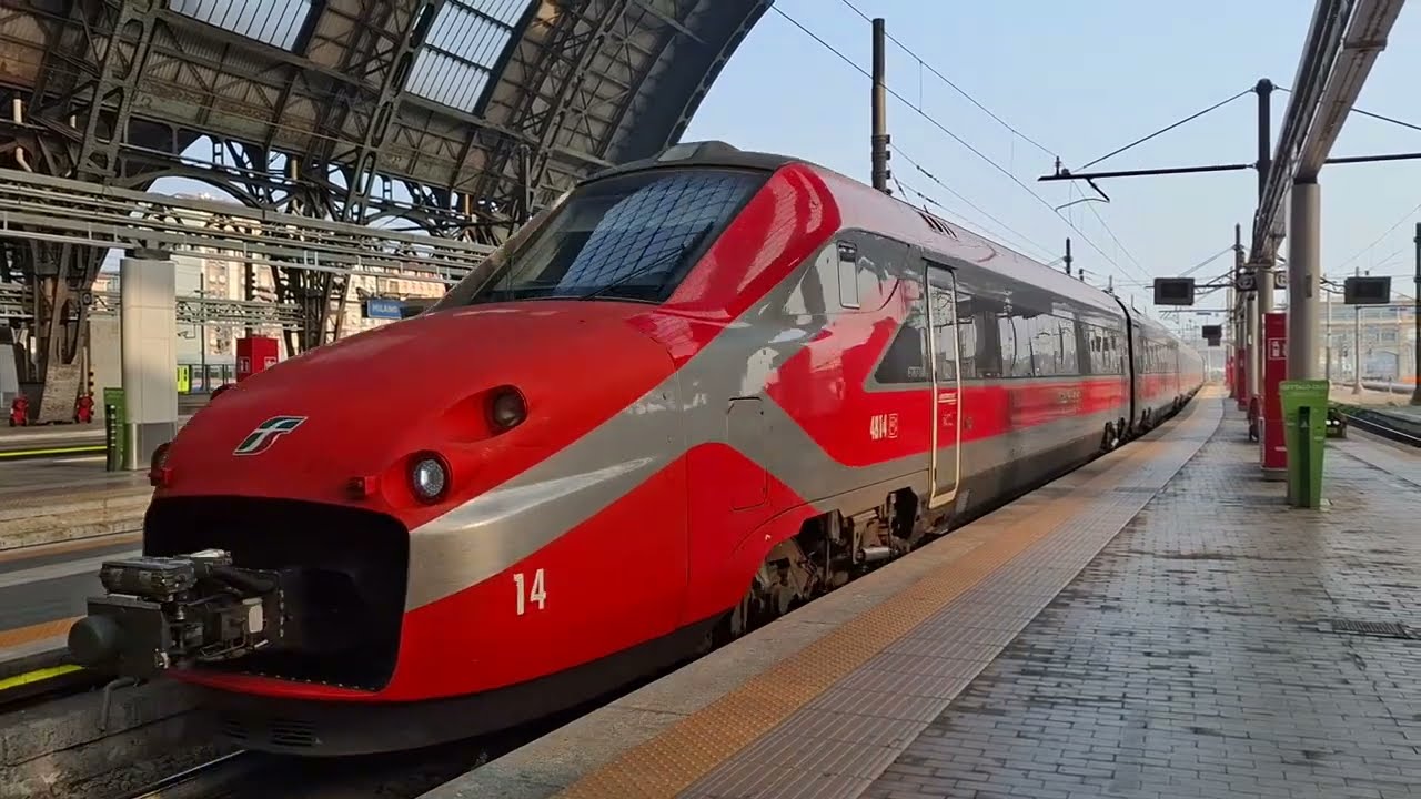 FS Trenitalia ETR 700 14 | Frecciarossa 9713 Udine – Milano | Milano Centrale 11.10.2025