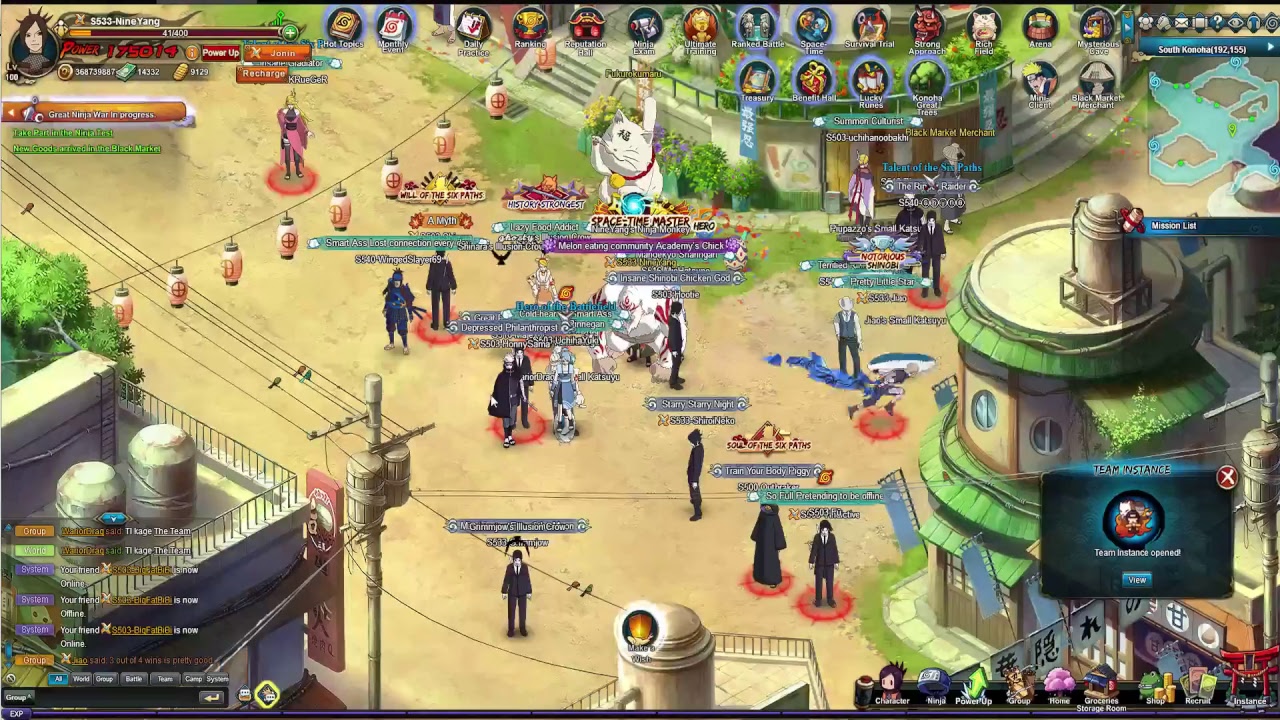 Naruto Online Zenith Arena First Day Naruto Online Zenith Arena First Day