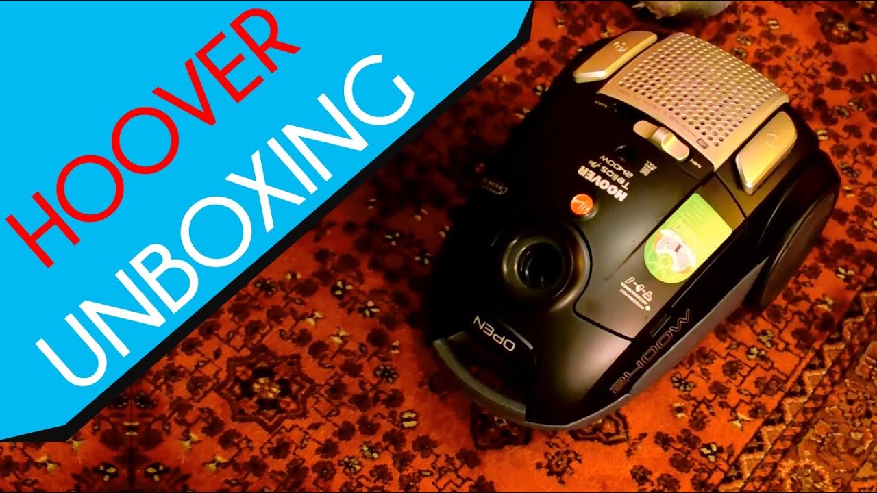 Hoover Telios Plus vacuum cleaner - Unboxing and Review