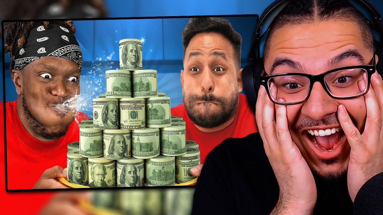 KSI — ЗАСТАВЬ НАС СМЕХАТЬСЯ, ВЫИГРАЙ 1000 ДОЛЛАРОВ: ИЗДАНИЕ В США (при участии Адама В. и Анвара)...