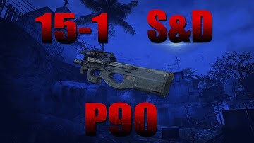 MW3: 15-1 S&D & P90 Quickie (Gameplay/Commentary)