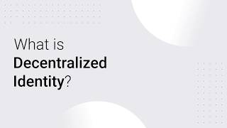 What is Decentralized Identity? (Web3 Login Explained) 🆔
