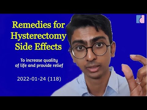 Remedies for Your Hysterectomy Side Effects - Antai Hospitals