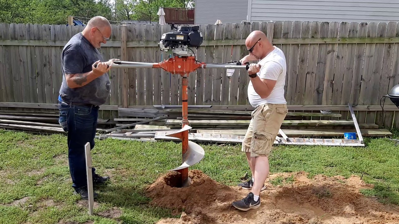 Post holes(2) YouTube