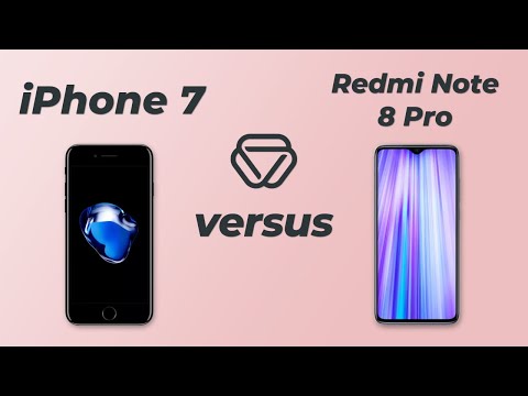Apple iPhone 7 vs Xiaomi Redmi Note 8 Pro - Vergleich der wichtigsten Unterschiede auf deutsch