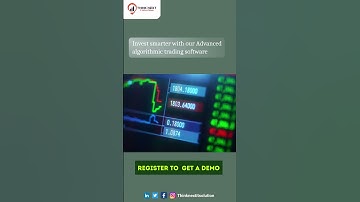 Invest smarter with our Advanced Algorithmic Trading Software #shorts #tradingshorts #stockmarket