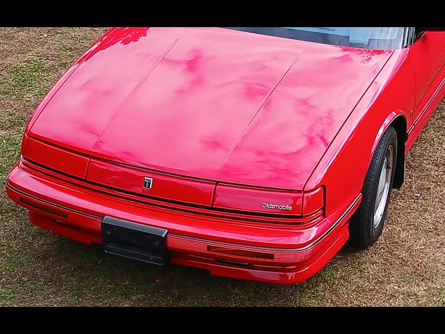 1990 Oldsmobile Toronado Trofeo headlight operation - YouTube