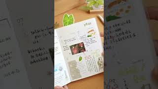 Planner Flip Through: April 2026 | Green Theme Full of Vitality 💚 #plannerflip