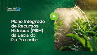Cbh Pn3 No Plano Intergrado De Recursos Hídricos Pirh Paranaíba