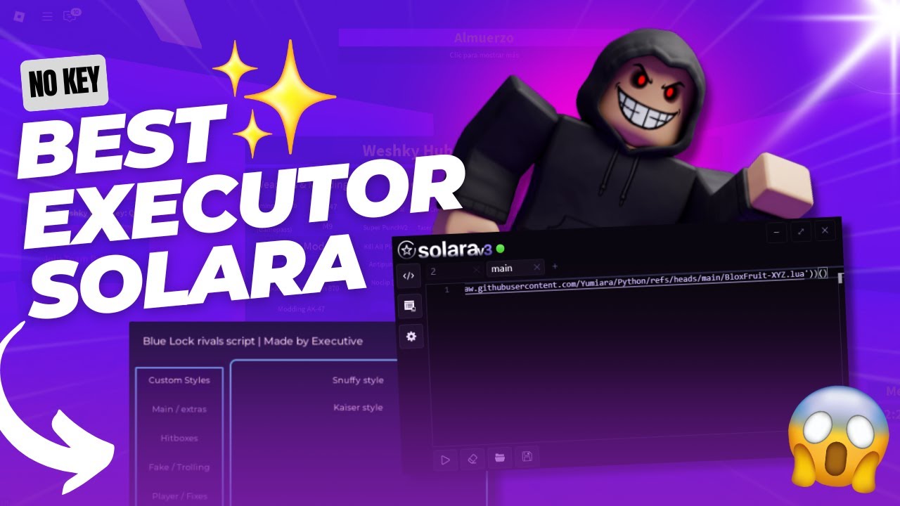 🚀NUEVO SOLARA EXECUTOR ROBLOX PC | VERSION ACTUALIZADA SIN KEY🔑 ...