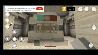I am going to arina in mini block craft 