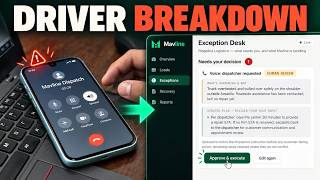 Driver Breakdown Handling - Mavline Demo