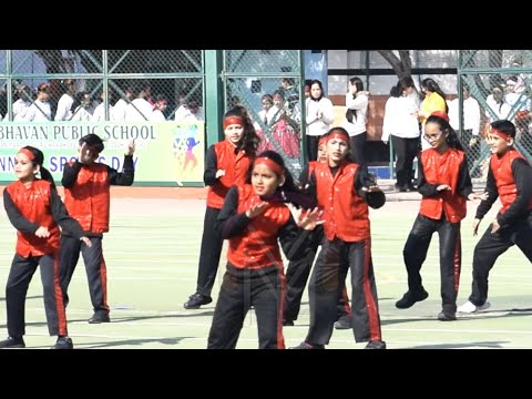 She Doesn't Mind | Students Performance on Annual Sports Day Bal Bhavan ...